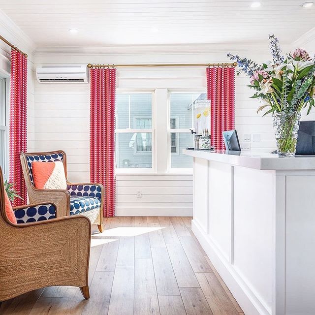 Mackinac House lobby on Mackinac Island